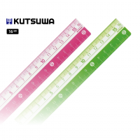 Kutsuwa Color Ruler 16 cm | Popitoi